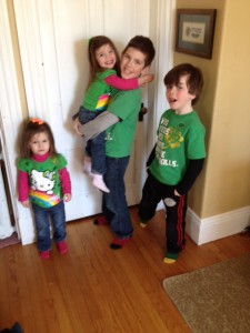 Lorelei, Catherine, Ciaran, and Conor Sullivan-Douglas (Danielle Douglas, Staff Editor)