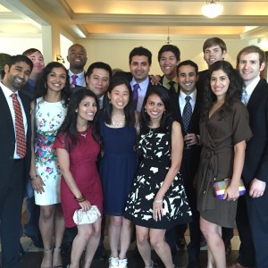 Emory Internal Medicine residents at wedding of 2 residents!
