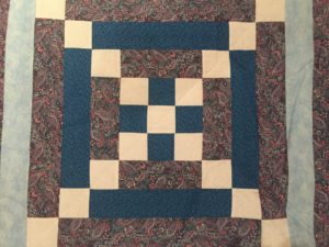 One of the many beautiful quilts my grandmother made during her lifetime. 