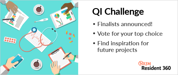 NEJM Resident 360 QI Challenge Finalists! 