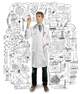 Fake doctor -- I am a model and have never seen a patient.